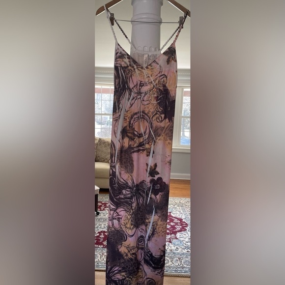 Crislinalove women : women’s long Multi Color, sleeveless summer dress. Size XL - Picture 1 of 7